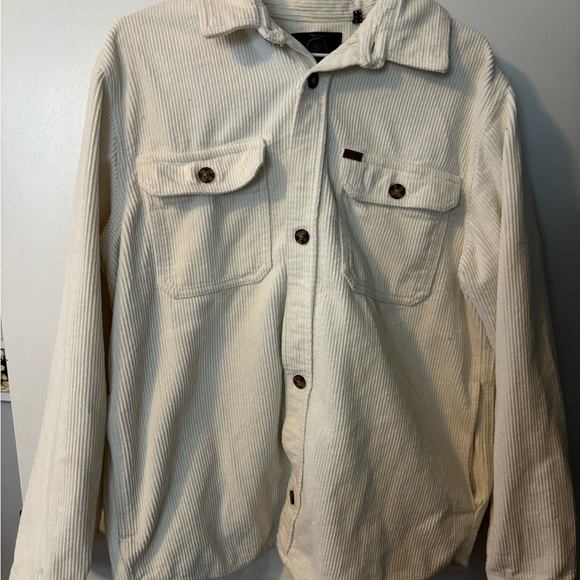 Buffalo David Bitton Other - Buffalo David Bitton Cream Corduroy Wintercore Seasonal Shirt Jacket